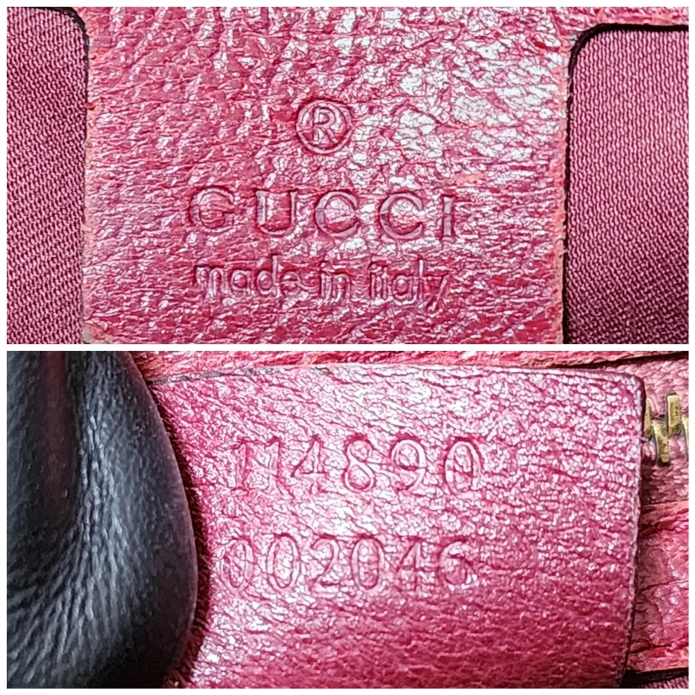 Gucci GG Canvas And Leather Horsebit Hobo Bag Pink